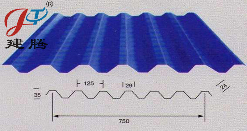 750型彩鋼瓦
